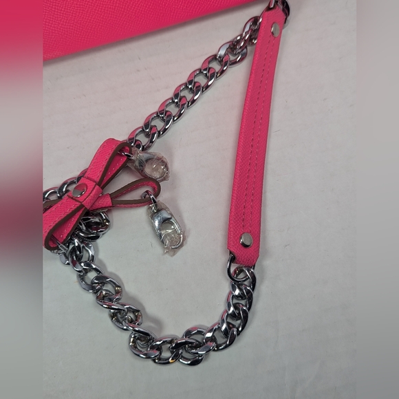 House of hello leather Berkin Hot pink  handbag - Picture 3 of 12